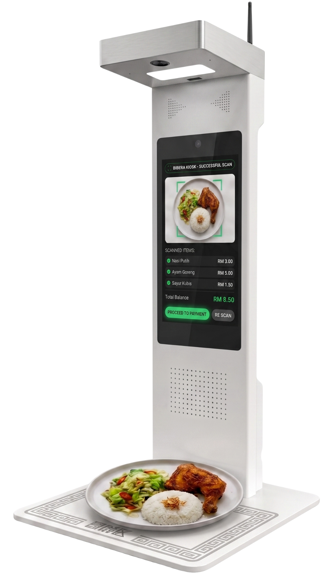 Slim Countertop Kiosk